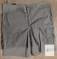 NEW BC Clothing Co. Men's Cargo Shorts, Size 40, Khaki, Item 1877755, 6-Pocket Utility