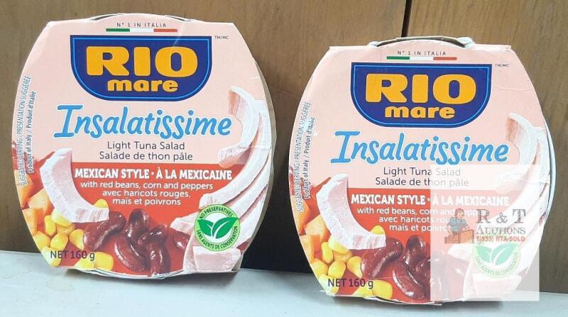 {EXP SEPT 27} 2 Rio Mare Insalatissime Mexican Style Light Tuna Salad 160g, FAO 77, No Preservatives