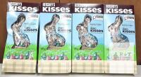 {BB 04/2026} 4 Hershey's Kisses Milk Chocolate Bunny with Kisses, 170g, UPC 056600204966, Easter Boxed Candy