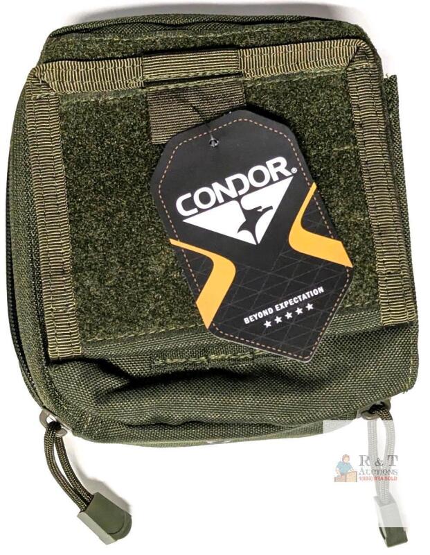 New CONDOR OD. Belt Map Pouch MA35-001 7" Long