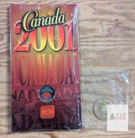 Canada Day 2001 Quarter & 1967 Confederation Coin