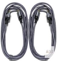 2 New 10ft Braided Nylon HDMI Cables