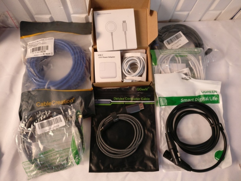 Various New Cables - Charging , Computer ++