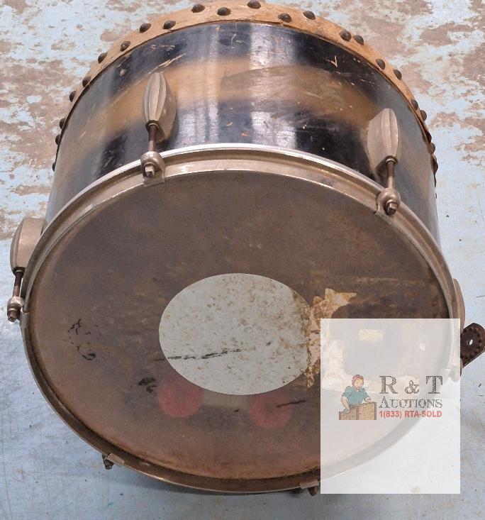 Vintage 13" Diameter Drum 10" Tall