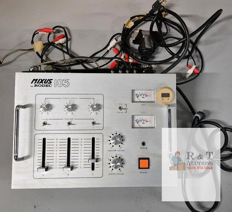 Vintage Mixus by Rodec 103 with Extras - Powers Up
