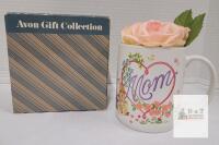 AVON Gift Collection MOM Coffee Mug w/Faux Rose