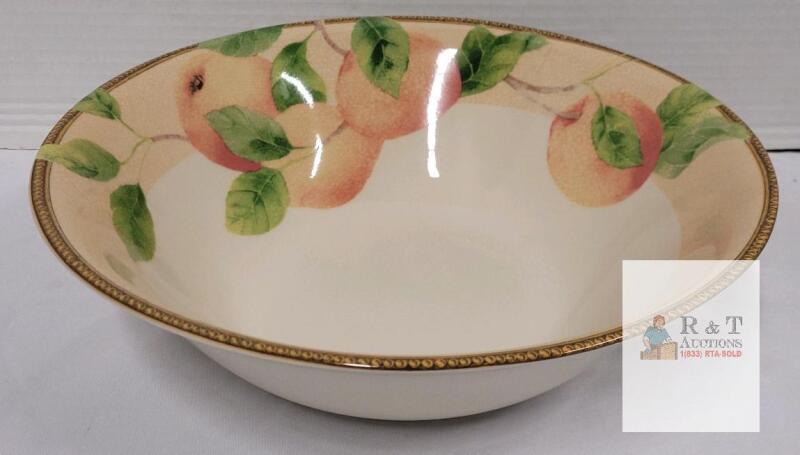 PTS International Stoneware Fruit Bowl .