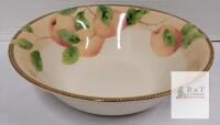 PTS International Stoneware Fruit Bowl .