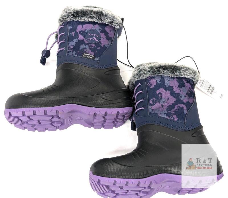 New Size 1 Junior Girl's XMTN Winter Boots