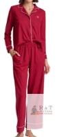New sz XLarge Women's Tommy Hilfiger Notch Collar Pajama Set, 2-piece