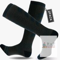 2 New Pairs sz Small (3.5-6) Sanyiyiba Men's Merino Wool Snow Sports Socks