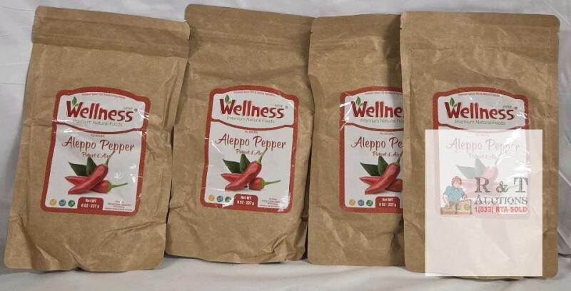 (EXP 01.09.2025) 4 Wellness Premium Natural Foods Aleppo Pepper