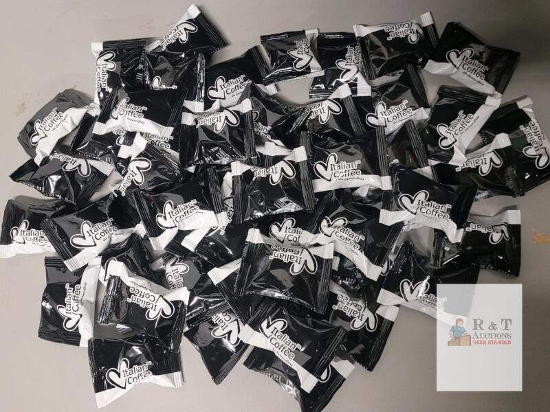 [BB 2024 / 09] 49 Martello Italian Espresso Ristretto Coffee Pods . All Individually Sealed