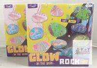 2 New Glow In The Dark Rock Pouring Art Kits
