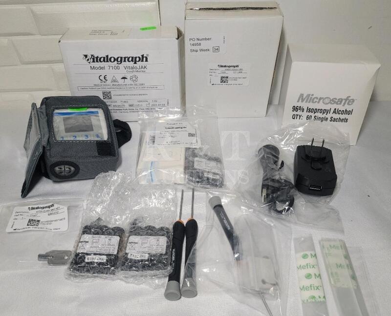 Vitalograph VitaloJAK Cough Monitor with Extras , Model 7100 - New
