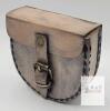New 2 ⅝" Solid Brass Combination Sundial & Compass in Leather Pouch - 5