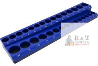 New Precision Defined 3/8-in Drive Magnetic Organizer for 30 Metric Sockets