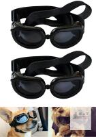 2 New Small/Medium-Size Dog Goggles With UV Protection