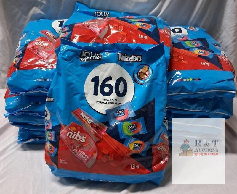 [BB-03-25] WOW Deal! 10 Bags of Jolly Rancher & Twizzler Snack Packs &ndash; 160 Count per Bag!