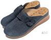 New Size 39 Women's Arch Support Slides Orthotic Recovery Sandals Thick Soled Large Size Mules Clogs - 2