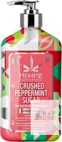New HEMPZ Limited Edition Crushed Peppermint Sugar Herbal Body Moisturizer 500ml
