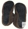New Size 36-37 Women's Soft Adjustable Double Velcro Strap House Slippers, Non-Slip Bottoms, Coffee - 2