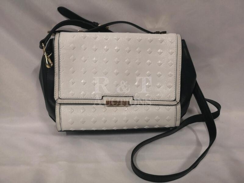 Vince Camuto Leather Purse - Black and White