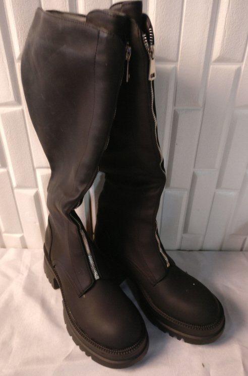 New Marquiiz Wellie Style Knee High Boots - 40