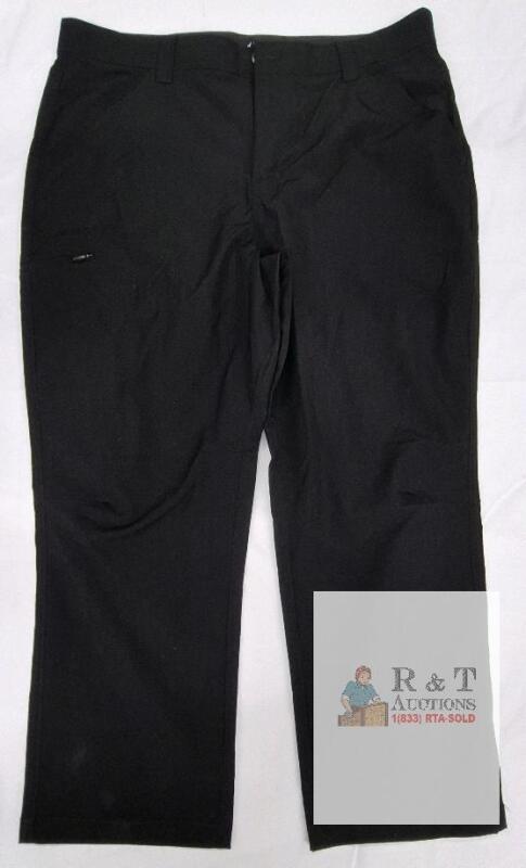 NEW Spyder Men's Black Performance Pants 34x30, Stretch Material, Cambodia, 4 Pockets