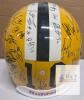 Riddell Hamilton Tiger-Cats Full-Size Helmet CFL Team-Autographed, Black/Gold, #10 Display - 3