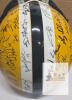 Riddell Hamilton Tiger-Cats Full-Size Helmet CFL Team-Autographed, Black/Gold, #10 Display - 5