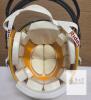 Riddell Hamilton Tiger-Cats Full-Size Helmet CFL Team-Autographed, Black/Gold, #10 Display - 6