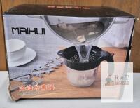 MAIHUI M1034 Fat Separator, 4 Cup / 1 Liter Capacity, BPA-Free Tritan, Easy Drain Lever