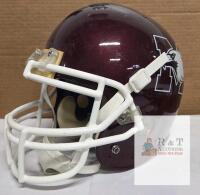 Schutt Air XP Large Football Helmet, McMaster Marauders Logo, Maroon, Full Cage Facemask, NOCSAE