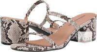New Women's Size 11 Two Strap Heeled Slide Sandal.