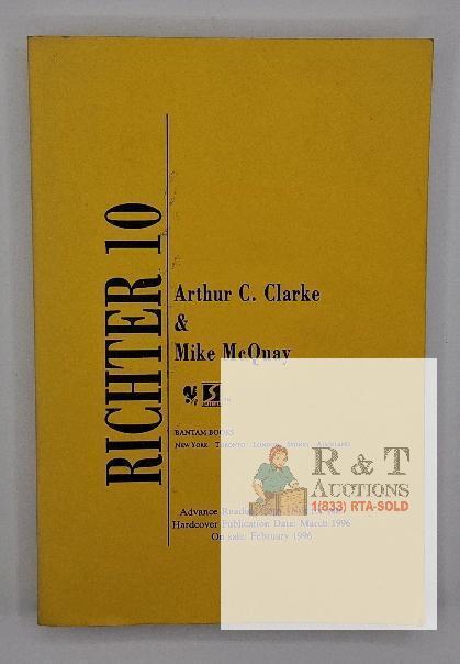 Richter 10 ARC Clarke & McQuay, Bantam 1996 Advance Reading Copy Uncorrected Proof 384 Pages