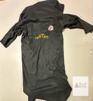 HUGE Hamilton Tiger-Cats Sideline Bench Robe, Black, Embroidered Logo, Adult Size