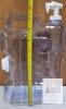 5 Gallon Clear Portable Water Jug with Spigot and Handle, Screw Cap, ~13.75" Tall - 2