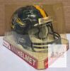 Autographed Hamilton Tiger-Cats CFL Riddell Mini Helmet, Original Display Case, Barcode 09585553272