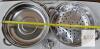 15" Stainless Steel Multi-Tier Steamer Pot Set with Glass Lid and Perforated Basket - 2