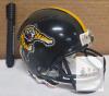 Hamilton Tiger-Cats Riddell Mini Helmet, Replica Collectible, Black/Gold Stripe, CFL Football - 2