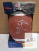Wilson WTPCKCFL5 Authentic CFL Game Ball, Leather, Handcrafted, Signed #28, Boxed, 11.25"
