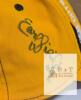 Hamilton Tiger-Cats CFL Reebok L/XL Flex Fit Sideline Cap, Autographed, Gold, Authentic Licensed - 4