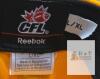 Hamilton Tiger-Cats CFL Reebok L/XL Flex Fit Sideline Cap, Autographed, Gold, Authentic Licensed - 6