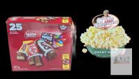 {BB MAR 25) Nestl&eacute; Mini Bars 25 Count Variety Pack & Orville Redenbacher Smart Pop 6-Pack Popcorn