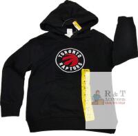 NEW Toronto Raptors Youth Hoodie, Pullover, Black, Size Small 6, Official NBA Licensed Apparel
