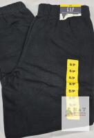 NEW GAP Black Jogger Sweatpants, Small S/P, Elastic Waistband, 2 Side Pockets