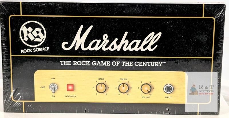 NEW/ SEALED Marshall Rock Science Board Game, Marshall Amplification Edition, 2-6 Players, 1,600+ Questions