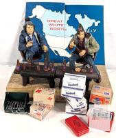 McFarlane Toys Bob & Doug McKenzie Great White North Playset 2000, Sound, Appears Complete Accessories