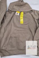 NEW Beige Pullover Hoodie, Size Small S/P, Kangaroo Pocket, Unisex, Cotton Blend